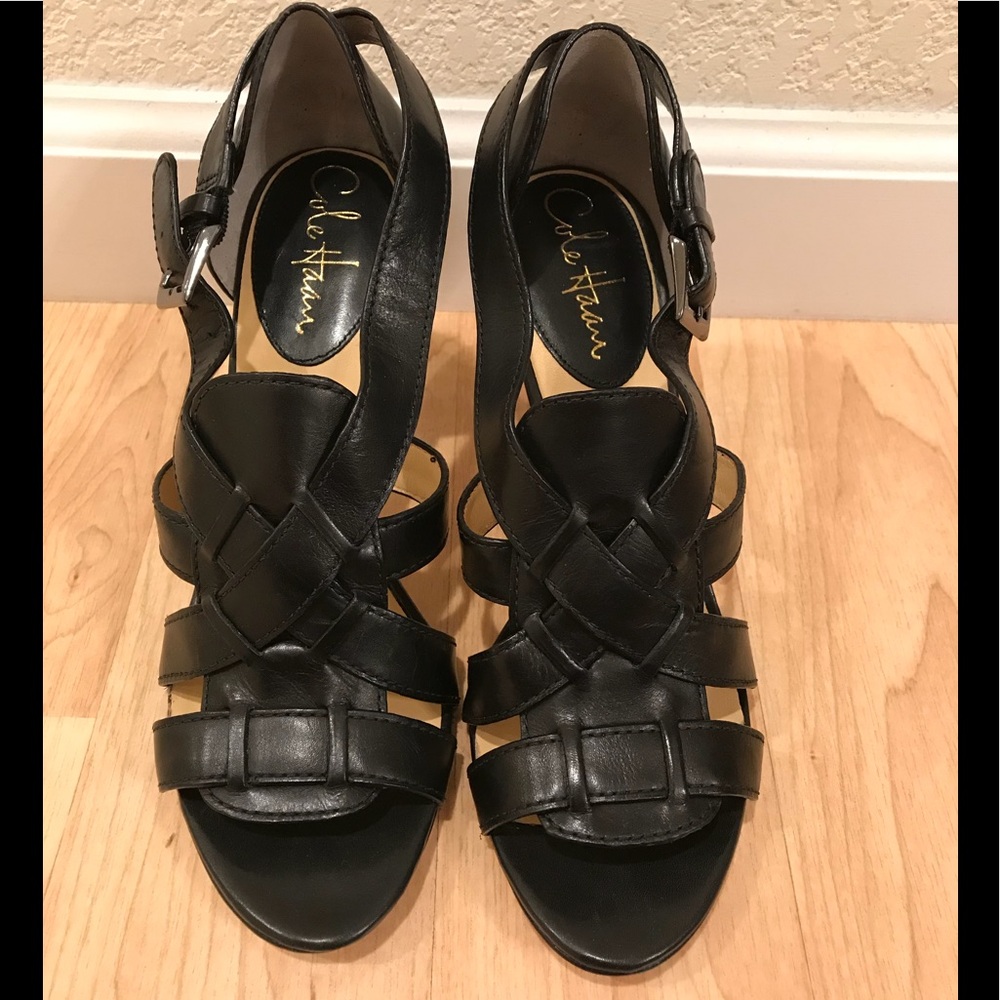 {Cole Haan} black sandals